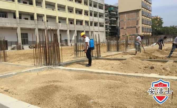 景宁学校机关防治白蚁